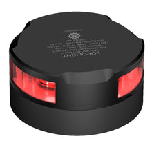 Lopolight Series 200-014 - Navigation Light w/15M Cable - 2NM - Horizontal Mount - Red - Black Housing | 200-014G2-B-15M