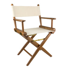 Whitecap Directors Chair w/Natural Seat Covers - Teak | 60044