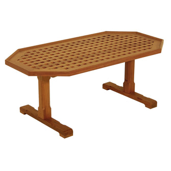 Whitecap Coffee Grate Table - Teak | 60058