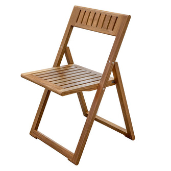 Whitecap Folding Slat Chair - Teak | 63059