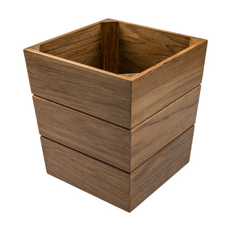 Whitecap Large Waste Basket - Teak | 63100