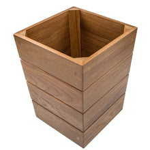 Whitecap Small Waste Basket - Teak | 63102