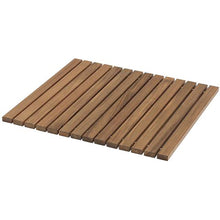 Whitecap Roll-Up Shower Mat - Teak | 63108