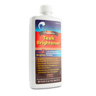 Whitecap Premium Teak Brightener - 16oz | TK-91000