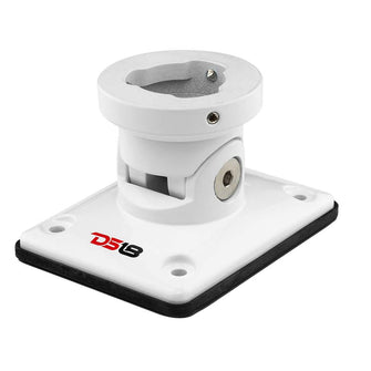 DS18 HYDRO Universal Flat Swivel Mount - White | FLMBPS/WHV2