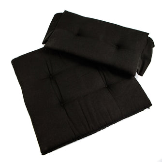 Whitecap Seat Cushion Set f/Directors Chair - Black | 97241