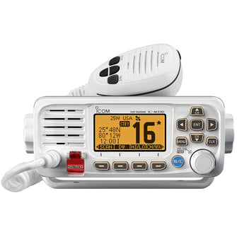 Icom M330 VHF Radio Compact w/GPS - White | M330 81