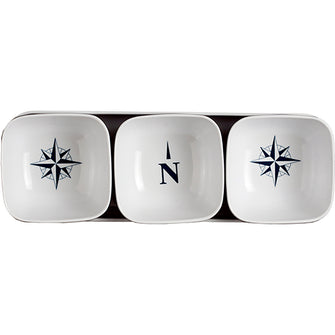 Marine Business Melamine Snack Set - NORTHWIND - Set of 4 | 15013