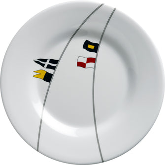 Marine Business Melamine Round Dessert Plate - REGATA - 7" Set of 6 | 12003C