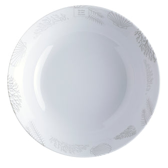 Marine Business Melamine Deep, Round Soup Plate - LIVING - 8.8" Set of 6 | 18002C