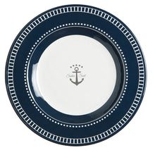 Marine Business Melamine Round Dessert Plate - SAILOR SOUL - 7" Set of 6 | 14003C