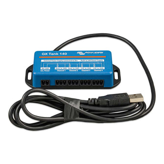 Victron GX Tank 140 Tank Monitoring f/4-20 MA, 1-10VDC Sensors - Monitors Up to 4 Sensors *Sensor Not Included | BPP920140100