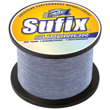 Sufix Superior Smoke Blue Monofilament - 130lb - 1640 yds | 649-089