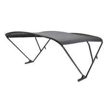 SureShade Power Bimini - Black Anodized Frame - Black Fabric | 2020000304