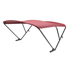 SureShade Power Bimini - Black Anodized Frame - Burgandy Fabric | 2020000306