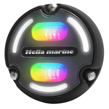 Hella Marine A2 RGB Underwater Light - 3000 Lumens - Black Housing - Charcoal Lens w/Edge Light | 016148-001