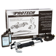 Uflex PROTECH 3.1 Front Mount OB Hydraulic System - Includes UP28 FM Helm, Oil & UC128-TS/3 Cylinder - No Hoses | PROTECH 3.1