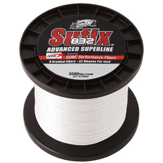 Sufix 832&reg; Advanced Superline&reg; Braid - 6lb - Ghost - 3500 yds | 660-406GH