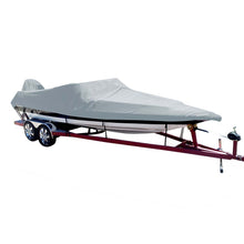 Carver Poly-Flex II Styled-to-Fit Boat Cover f/16.5 Ski Boats with Low Profile Windshield - Grey | 74016F-10