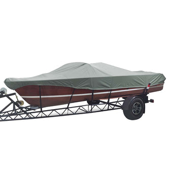 Carver Sun-DURA&reg; Styled-to-Fit Boat Cover f/21.5 Tournament Ski Boats - Grey | 74102S-11