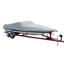 Carver Poly-Flex II Styled-to-Fit Boat Cover f/19.5 Sterndrive Ski Boats with Low Profile Windshield - Grey | 74119F-10