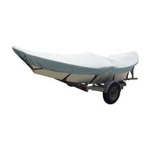 Carver Poly-Flex II Styled-to-Fit Boat Cover f/16 Drift Boats - Grey | 74300F-10