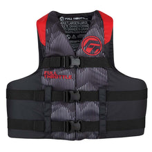 Full Throttle Adult Nylon Life Jacket - S/M - Red/Black | 112200-100-030-22