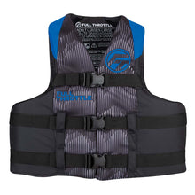 Full Throttle Adult Nylon Life Jacket - S/M - Blue/Black | 112200-500-030-22