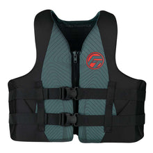 Full Throttle Adult Rapid-Dry Life Jacket - L/XL - Grey/Black | 142100-701-050-22