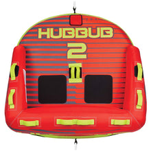 Full Throttle Hubbub 2 Towable Tube - 2 Rider - Red | 303400-100-002-21