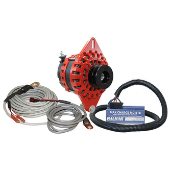 Balmar XT 250A Singleft Alternator, MC Regulator, T Sensors, Dualpul, Kit | XT-SF-250-DV-KIT