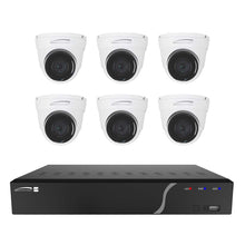 Speco 8 Channel NVR Kit w/6 Outdoor IR 5MP IP Cameras 2.8mm Fixed Lens - 2TB | ZIPK8N2