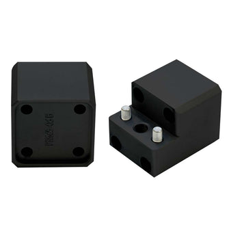 PTM Edge Board Rack Mounts - 4 Bolt -Black | P13168-1300TEBK