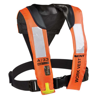 Kent A-33 All Clear Auto Inflatable Work Vest | 134402-200-004-21