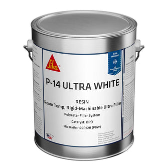 Sika SikaBiresin&reg; AP014 Polyester Fairing Compound White Gallon Can BPO Hardener Required | 606126