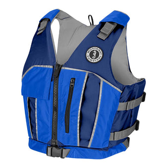 Mustang Reflex Foam Vest - Royal Blue/Navy - Medium/Large | MV7020-190-M/L-216