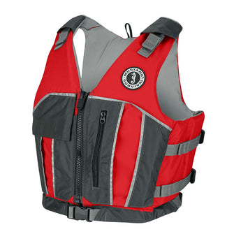 Mustang Reflex Foam Vest - Red/Grey - XS/Small | MV7020-861-XS/S-216