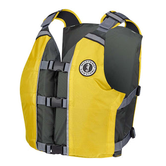 Mustang APF Foam Vest - Yellow/Grey - Universal | MV4111-222-0-216