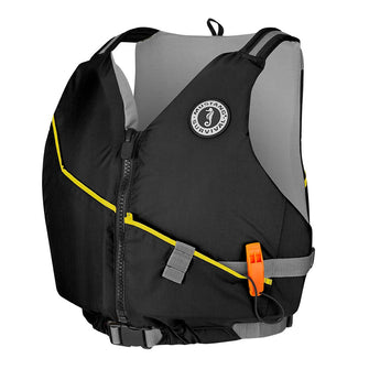 Mustang Journey Foam Vest - Charcoal - XS/Small | MV7112-35-XS/S-216