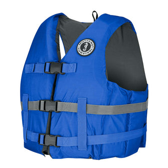 Mustang Livery Foam Vest - Blue - XS/Small | MV701DMS-131-XS/S-216