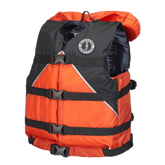 Mustang Canyon V Foam Vest - Universal Youth - Orange/Black | MV9070-33-0-253