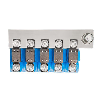 Victron Busbar to Connect 5 Mega Fuse Holders - Busbar Only Fuse Holders Sold Separately | CIP100400060