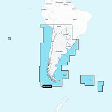 Navionics+ NASA005L - Chile, Argentina & Easter Island | 010-C1365-30