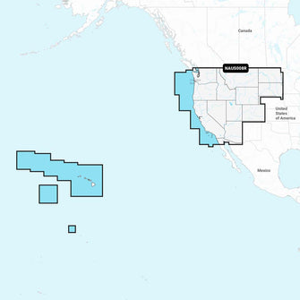 Navionics+ NAUS008R - U.S. West | 010-C1371-30