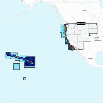 Navionics Platinum+ NPUS008R - U.S. West | 010-C1371-40