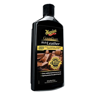 Meguiars Gold Class Rich Leather Cleaner & Conditioner - 14oz | G7214