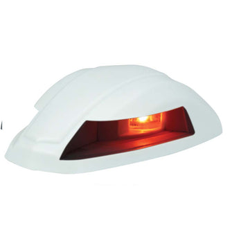 Perko 12V LED Bi-Color Navigation Light - White Rounded | 0655002WHT