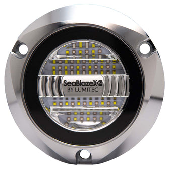 Lumitec Seablaze X2 Spectrum Underwater Light RGBW Polished Housing | 101591