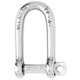 Wichard Self-Locking Long D Shackle - Diameter 4mm - 5/32" | 1211