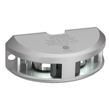 Lopolight Series 200-024 - Navigation Light - 2NM - Vertical Mount - White - Silver Housing - 6M Cable | 200-024G2 6M